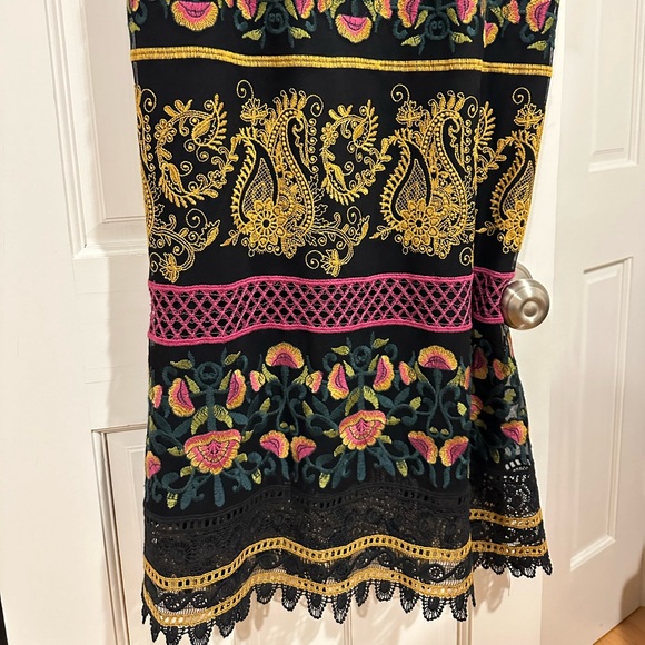 Anthropologie Lace Embroidered Dress NWT - Picture 3 of 4